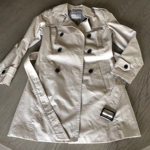 Banana Republic Khaki Trench Coat